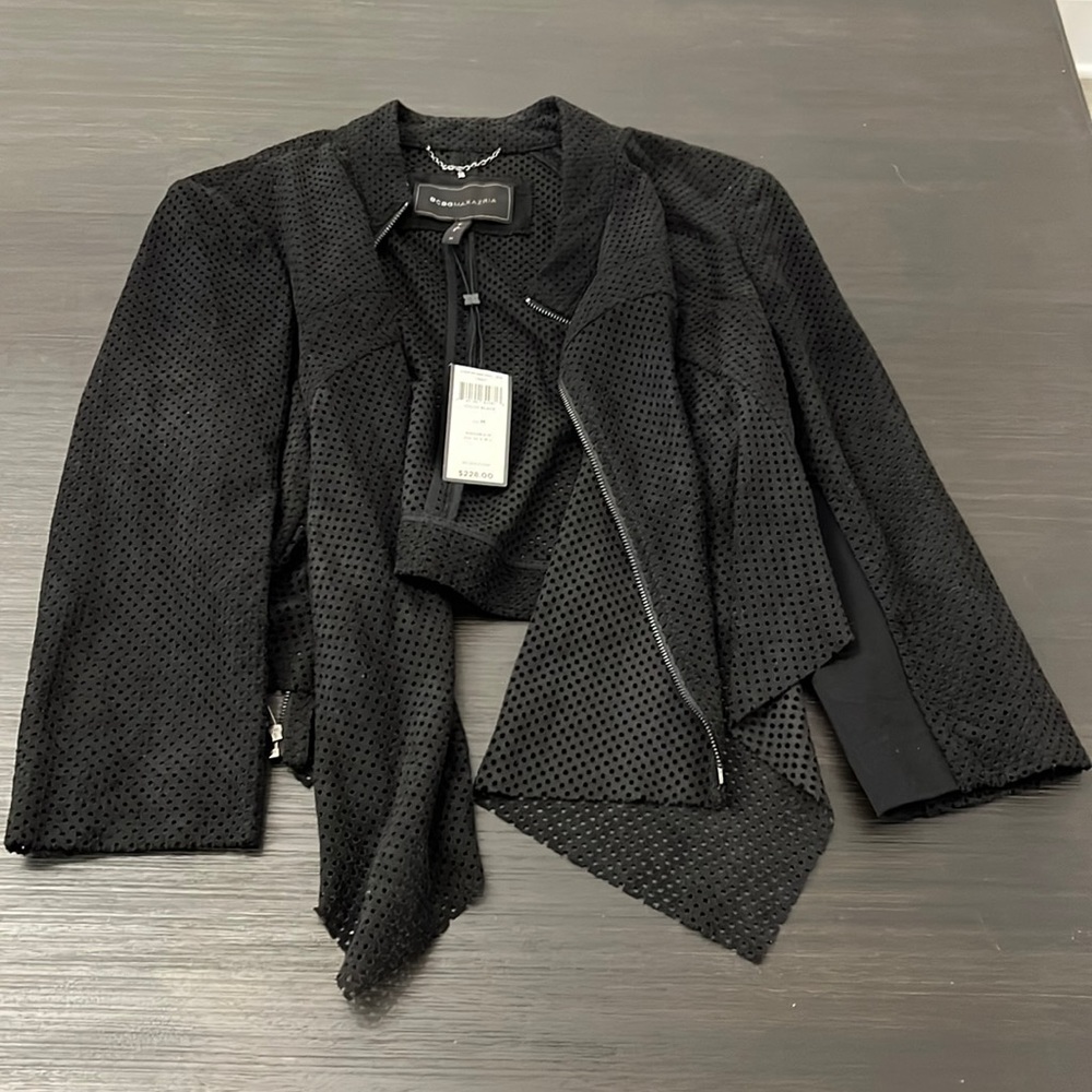 BCBGMAXAZRIA cropped jacket